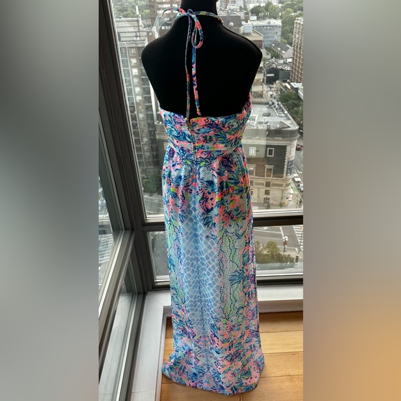 🆕 LILLY PULITZER 🧿 NWOT Viv Maxi Dress, Multi Hidden Treasures - Sz US 6 - Picture 12 of 16